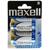 Алкалиновые батарейки Maxell D (LR20)