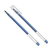 Gēla pildspalva, tintes kr. zila 0.5mm