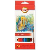 Акварельные карандаши 24 цвета