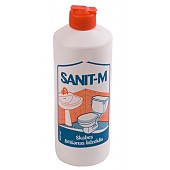 Skābes tīrīšanas līdzeklis ''SANIT-M'' vannas istabas un tualetes, 500 ml