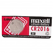 Литиевая батарейка Maxell CR2016